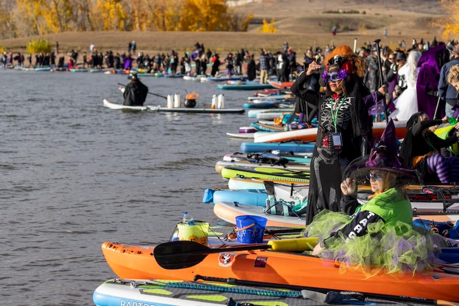 2025 witch paddle festival photo