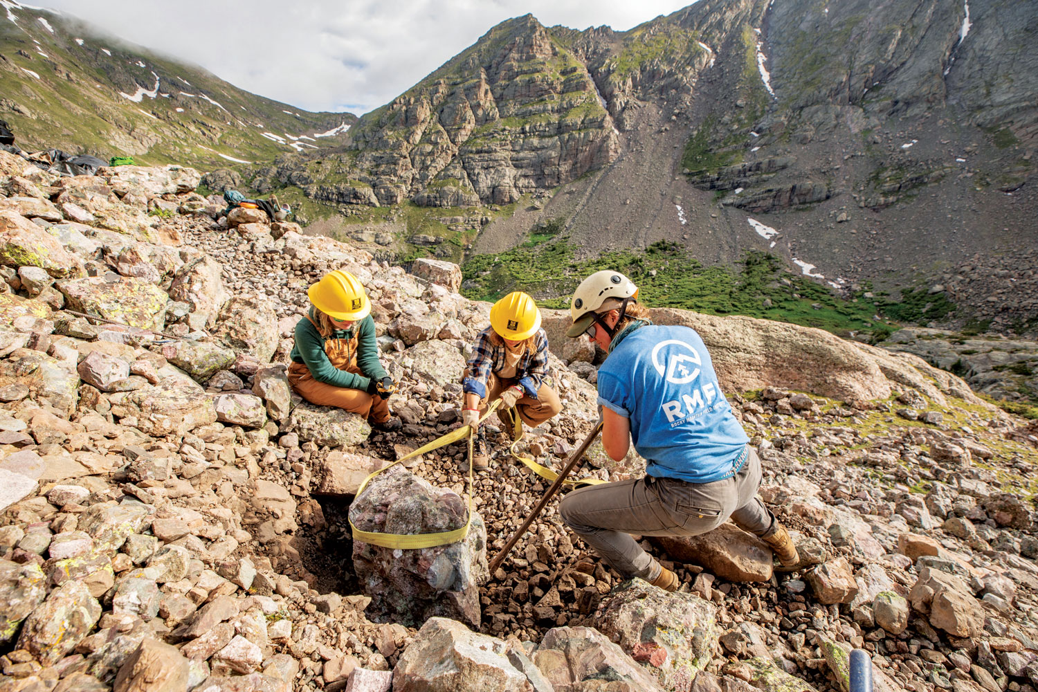 Volunteering with the Rocky Mountain Field Institute in the Sangre de Cristo mountains