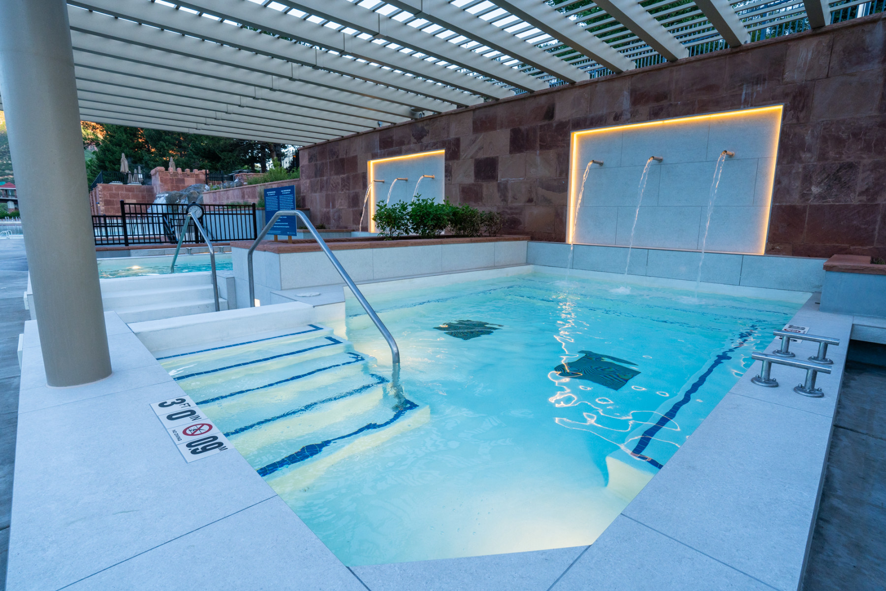 venture to inhale and exhale cold plunges, where visitors experience the invigorating effects of cold-water therapy. photo 13