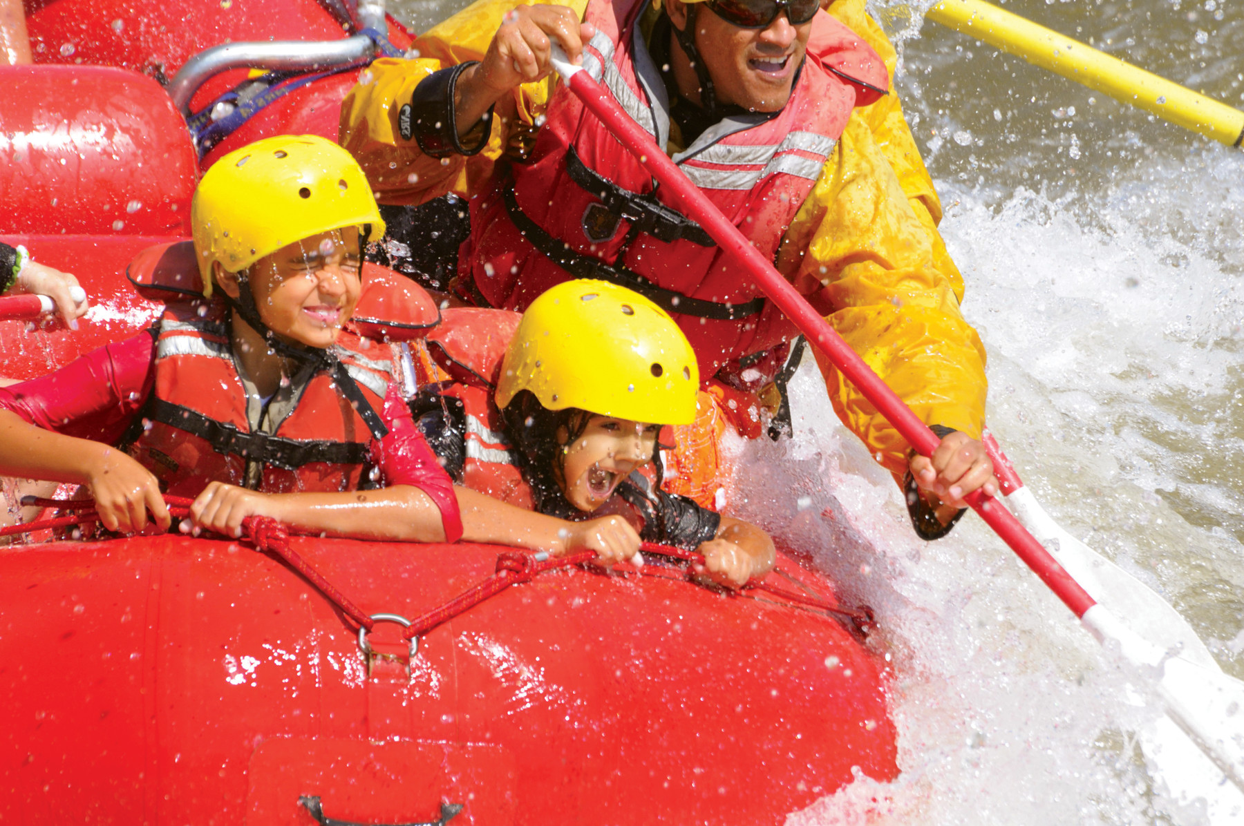 kids love rafting with raft masters photo